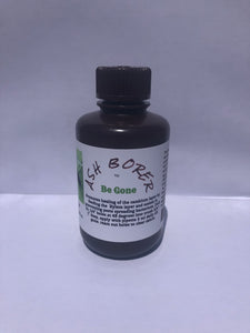 Ash Borer Be Gone ™ Safely promotes healing of the whole tree from the Ash Borer. All organic plant ingredients.  120 ml 4 oz