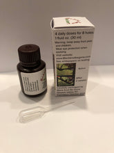 Load image into Gallery viewer, Black KNOT Be Gone ™ Safely promotes healing of the whole tree for Black KNOT disease. All organic plant ingredients. 60 ml